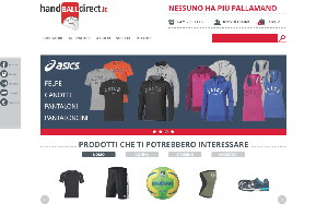 Visita lo shopping online di Handballdirect