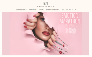 Il sito online di Emotion Nails