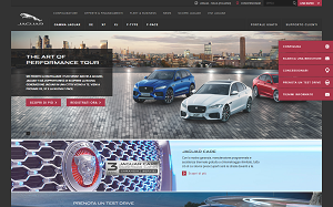 Il sito online di Jaguar