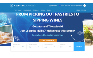 Il sito online di Celestyal cruises