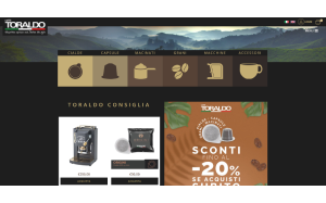 Il sito online di Caffè Toraldo