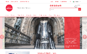Il sito online di Edimburgo