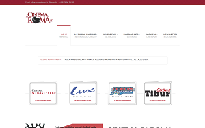 Il sito online di Cinema di Roma