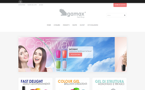 Il sito online di Gamax Nail Shop