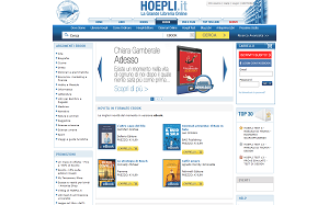 Il sito online di Hoepli ebooks