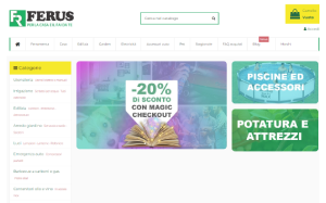 Visita lo shopping online di Ferus online
