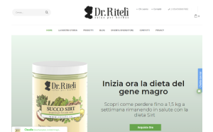 Il sito online di Dr. Riteli