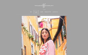 Il sito online di Francesca Evangelista