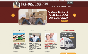 Il sito online di Emiliana Traslochi