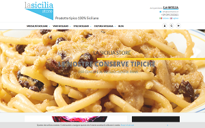 Il sito online di La Sicilia Store