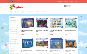 Il sito online di ToyLand