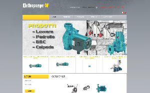 Il sito online di Elettropompe GF