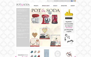 Il sito online di Pot&Soda