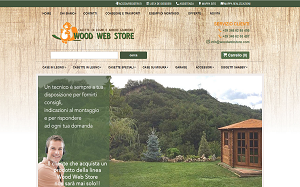 Il sito online di Wood web store