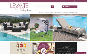 Il sito online di Levante shop