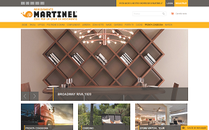 Il sito online di Arredamenti Martinel store