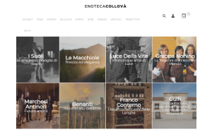 Il sito online di Enoteca Collovà