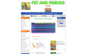 Il sito online di Pet and Friends