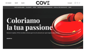 Il sito online di Cove