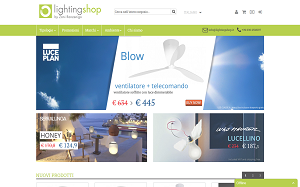 Il sito online di Lightingshop