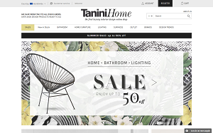 Il sito online di Tanini home