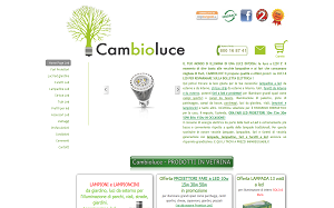 Visita lo shopping online di Cambioluce