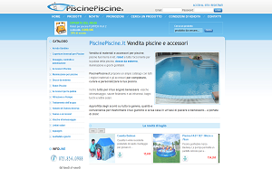 Il sito online di PiscinePiscine