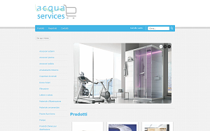 Il sito online di Acqua Services