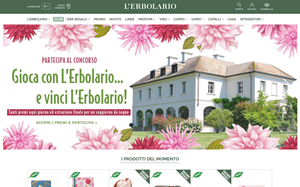 Il sito online di L'Erbolario