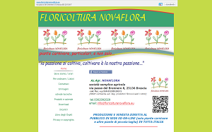 Il sito online di Floricoltura Novaflora