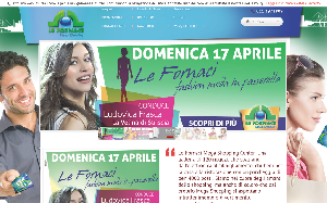 Il sito online di Le Fornaci centro commerciale