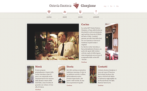 Il sito online di Ostaria Enoteca Giorgione