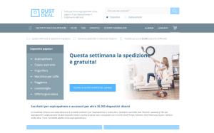 Il sito online di DustDeal