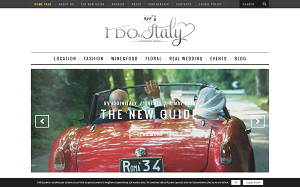 Il sito online di I do in Italy