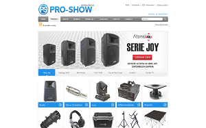 Visita lo shopping online di Pro Show