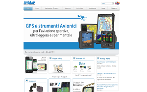 Il sito online di AvMap