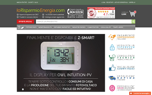 Il sito online di Io Risparmio Energia