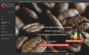 Il sito online di Espresso Experience
