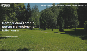 Il sito online di Camper Area Tamaro