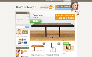 Visita lo shopping online di Tavoli e Tavoli