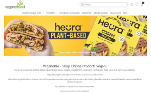 Il sito online di VeganoBio