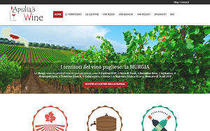 Il sito online di Apulia's wine