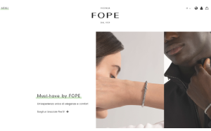 Visita lo shopping online di Fope