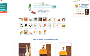 Il sito online di Trentino Shop