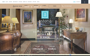 Il sito online di Astoria Suite Hotel