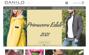 Il sito online di Danilo Abbigliamento