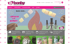 Il sito online di Bonby dolci