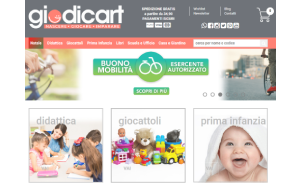 Il sito online di Giodicart