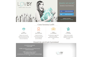 Il sito online di Lovby