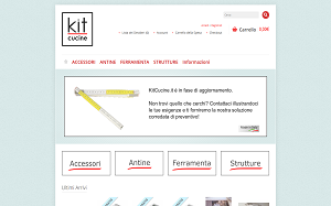 Il sito online di Kit Cucine